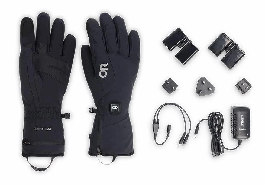 Outdoor Research Women's Sureshot Heated Softshell Gloves 2 Outdoor Research Women's Sureshot Heated Softshell Gloves - Image 2