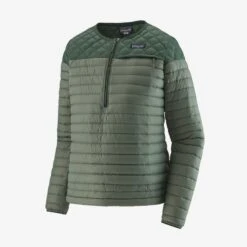 Patagonia Women's AlpLight Down Pullover -Patagonia || Krimson Klover || Outdoor Research Sales 30763 HEMLOCK GREEN l