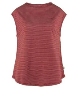 Fjallraven Women's High Coast Cool T -Patagonia || Krimson Klover || Outdoor Research Sales 30872 POMEGRANATE RED l