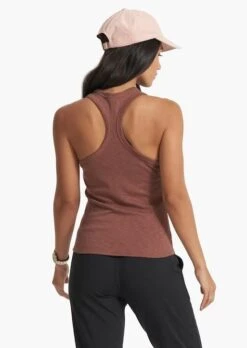 Vuori Women's Sunrise High Neck Tank -Patagonia || Krimson Klover || Outdoor Research Sales high20necktankalt201
