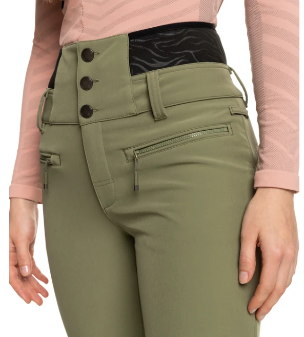Roxy Women's Rising High Shell Snow Pants 2 Roxy Women's Rising High Shell Snow Pants - Image 2